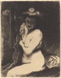 Woman at Her Toilette