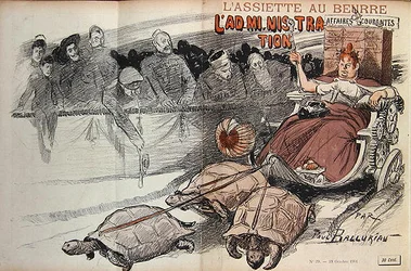 Caricature of the French Administration, from 