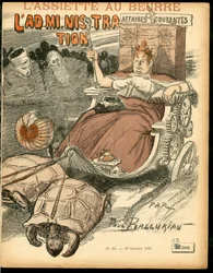 Cover of The Butter Plate, Satirical in Colors