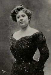 Portrait of the French artist Jeanne Cheirel