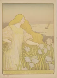 Iris (Girl Among Irises)