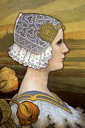 The queen Wilhelmina of the Netherlands, c. 1901