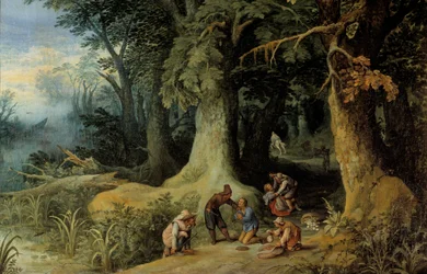 Weapon Attack in a Wood