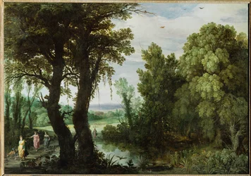 Diana and Her Nymphs Going to the Hunt
