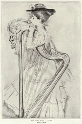 The Girl with a Harp