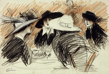 Vos Chapeux: Ladies at the Ritz, New York