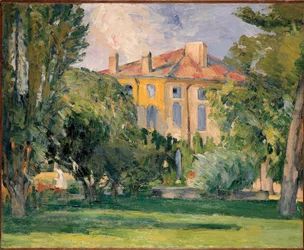 The House of Jas de Bouffan by Paul Cezanne
