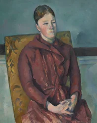 Madame Cezanne in a Yellow Chair