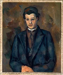 Portrait of painter Alfred Hauge