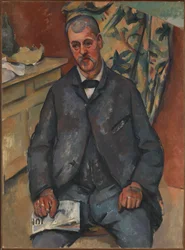 Seated man