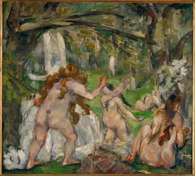 Three Bathers