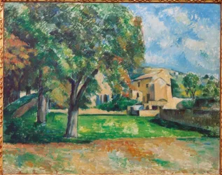 Chestnut Trees and Farm in Jas de Bouffan