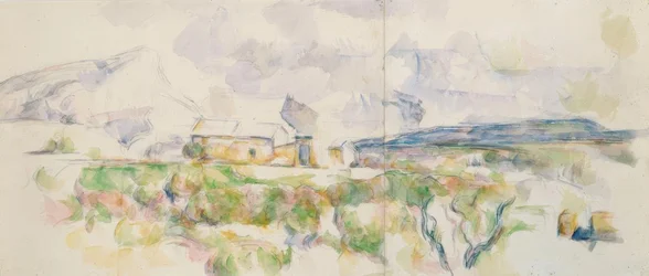 The Sainte-Victoire Mountain Seen from Lauves