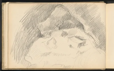 Landscape Seen from the Inside of a Cave