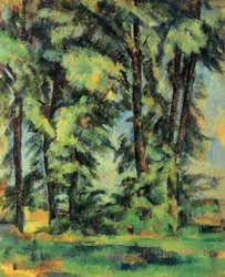 The Large Trees at Jas de Bouffan
