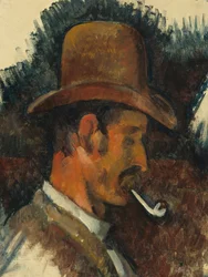 Man with Pipe, 1892-1896