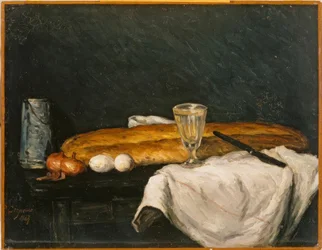Still Life: Bread and Eggs
