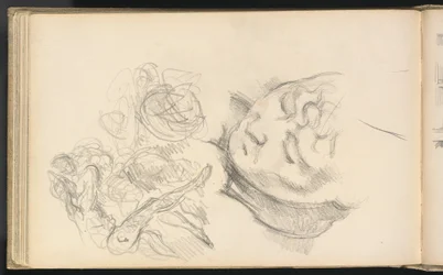 Studies Including Madame Cézanne