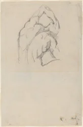 Study of the "Ecorché" (recto)