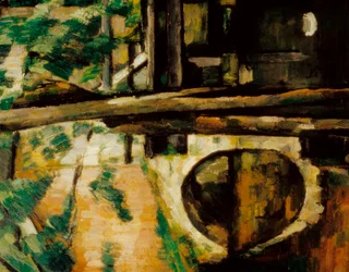 The Bridge at Maincy (detail)