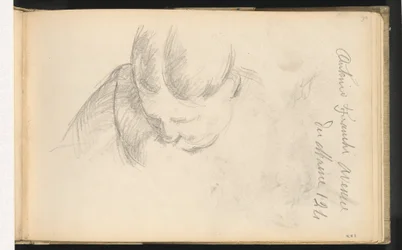 Woman Leaning Forward