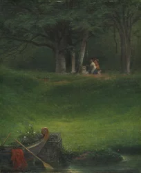 Offering to the God Pan, 1855