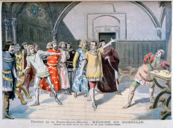 Messire du Guesclin, Théâtre de la Porte Saint-Martin, 1895