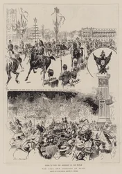 The Czar and Czaritsa in Paris