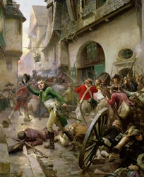 Henri de La Rochejaquelein at the Battle of Cholet, 17th October 1793
