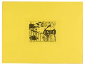 Breton Women by a Gate, from the Volpini Suite