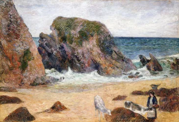 Cows on the Seashore