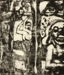 Woman Picking Fruit and Oviri