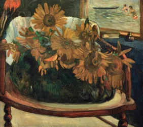 Sunflowers in an Armchair I