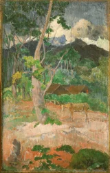Landscape with a Horse