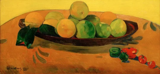 Still Life with Fruits and Peppers