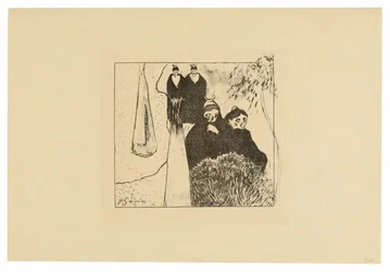 Old Women of Arles, from the Volpini Suite