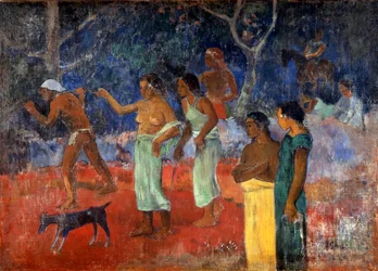 Scene from Tahitian Life, 1896