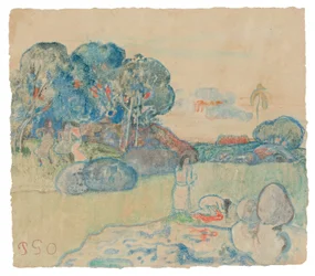 Tahitian Landscape