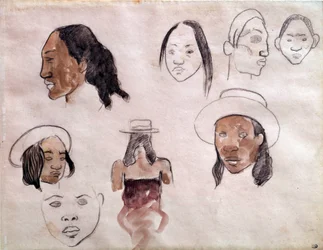 Tahitian Heads