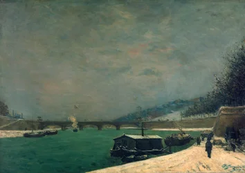 The Seine Near the Pont de Jena, 1875