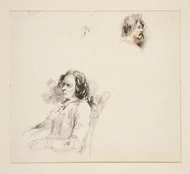 Three Sketches on the Same Plate