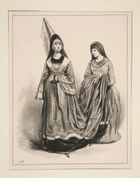 1400. Ladies of Paris.