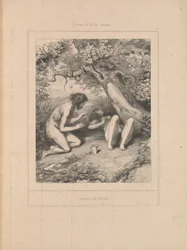 Before the Sin, from the series Scenes of Intimate Life