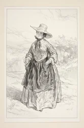 Bourgeois. Village Attire.