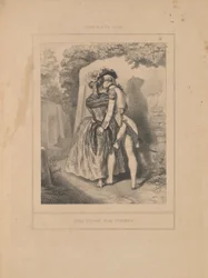 Arm in Arm, from the Series Scenes of Intimate Life