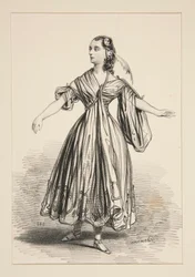 Costume of Mademoiselle Dejazet, Role of L