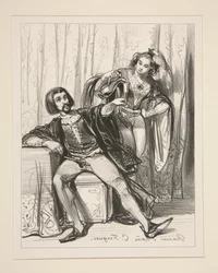 Gonzales: Pour, young page, pour the golden wine to the brim...