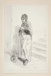 THE CONCIERGE. The little lady on the second floor is hiding something from him.