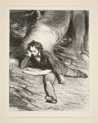 The Lover and the Dictionary of Rhymes