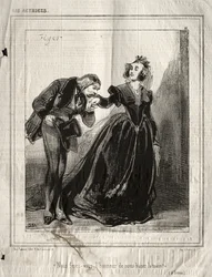 The Actresses: Will You Do Us the Honor of Kissing Our Hand?